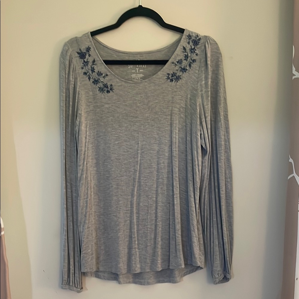 Floral Soft and Sexy Long Sleeve